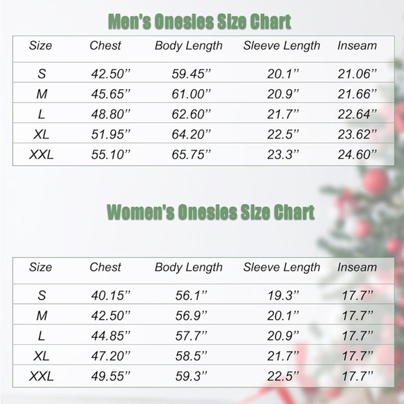 Men’s Christmas blue onesie - medium - Picture 2 of 3